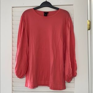 Bubble sleeve Ann Taylor sweater